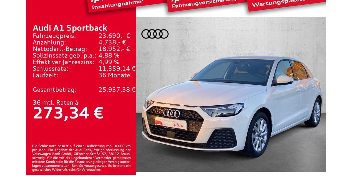 Audi A1 34.850 km 21.880 &euro; Leipzig 04129