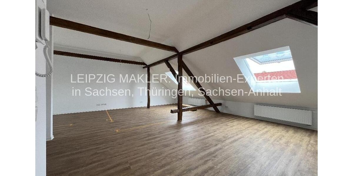 Dachgeschoßwohnung Leipzig Nordost - 3 Zimmer, 64 m&sup2;, 645&euro; | Angebot:26095321