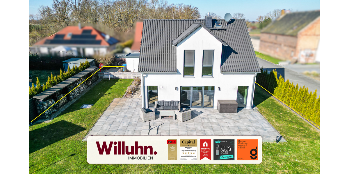 Einfamilienhaus Schönwölkau - 4 Zimmer, 124 m&sup2;, 499.000&euro; | Angebot:25812848