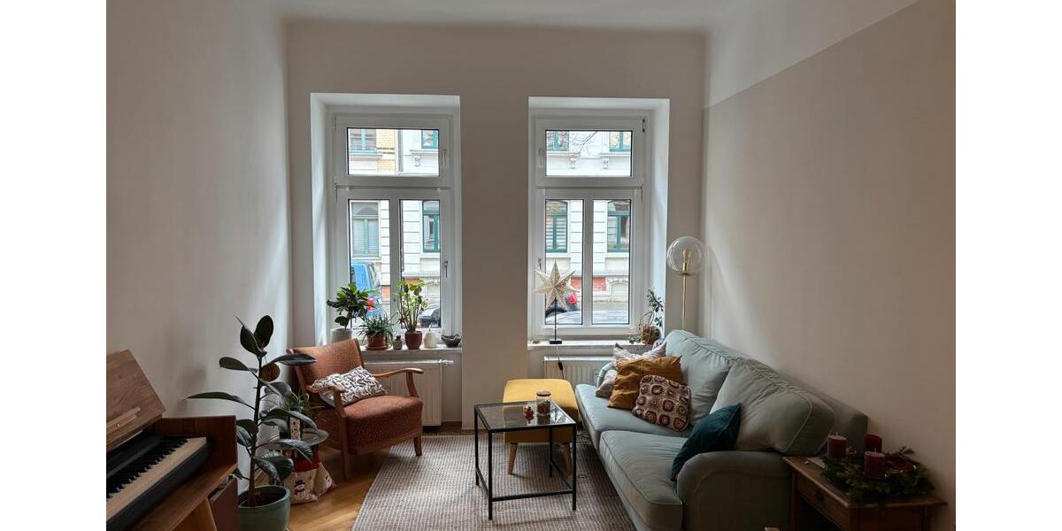 Erdgeschoßwohnung Leipzig Altwest - 3 Zimmer, 80 m&sup2;, 900&euro; | Angebot:25180313