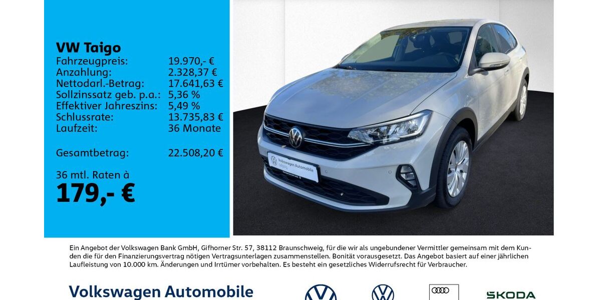 VW Taigo 5.500 km 19.190 &euro; Leipzig 04277
