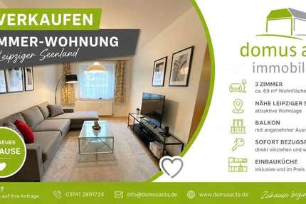 Wohnung Leipzig Lausen-Grünau - 3 Zimmer, 69 m&sup2;, 189.000&euro; | Angebot:26841593