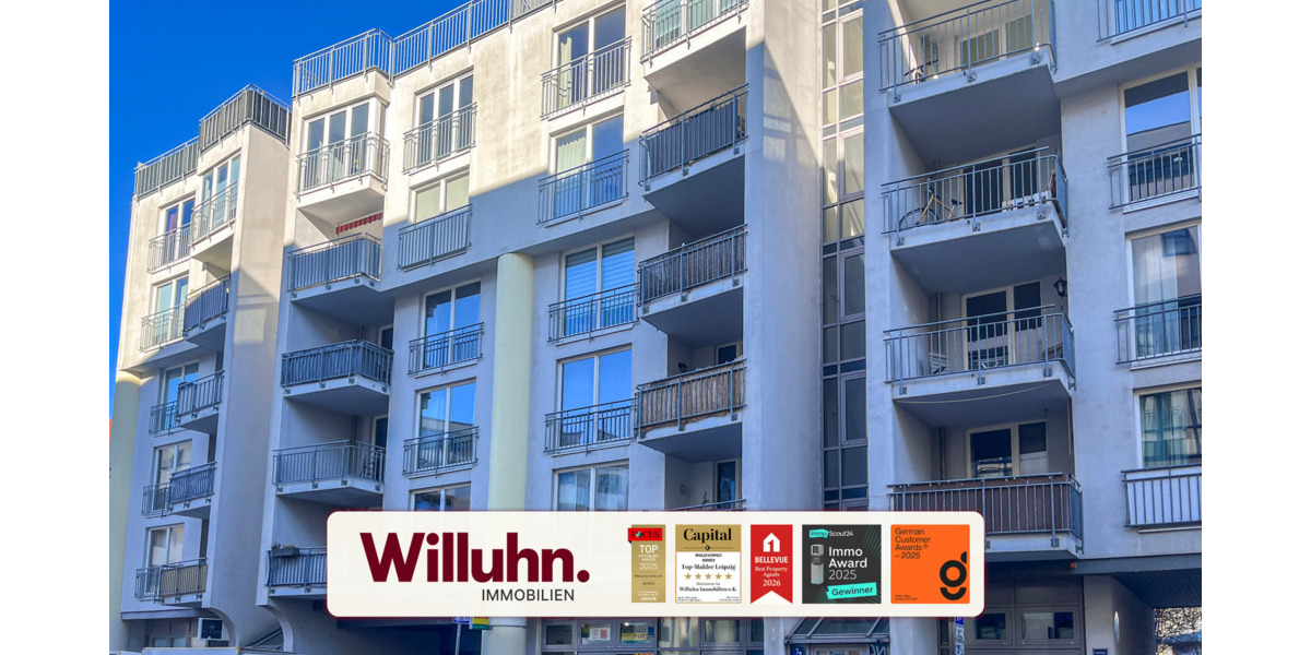 Etagenwohnung Leipzig Neustadt-Neuschönefeld - 2 Zimmer, 58 m&sup2;, 185.000&euro; | Angebot:25673773