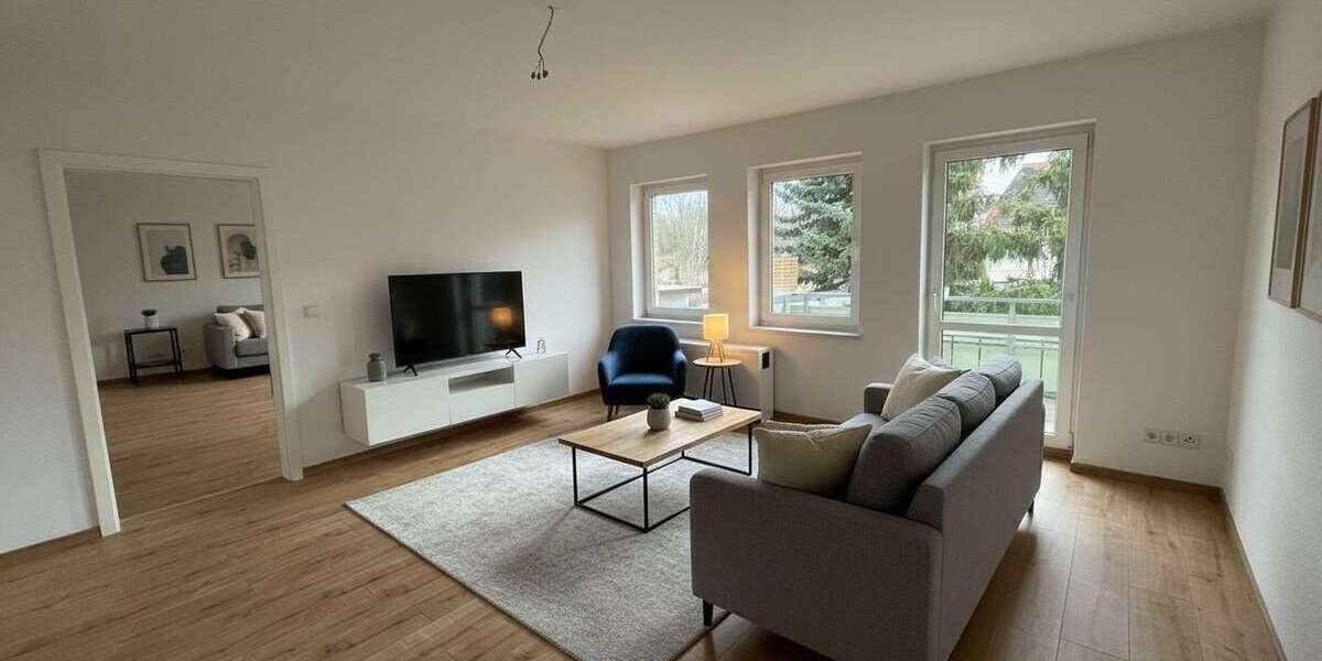 Etagenwohnung Schkeuditz Altscherbitz - 3 Zimmer, 84 m&sup2;, 880&euro; | Angebot:25373252