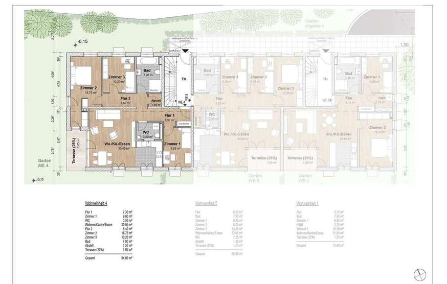 **Exklusive 4-Zimmer-Neubau-Wohnung im 