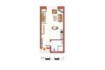 Etagenwohnung Wurzen - 1 Zimmer, 45 m&sup2;, 295&euro; | Angebot:24815386