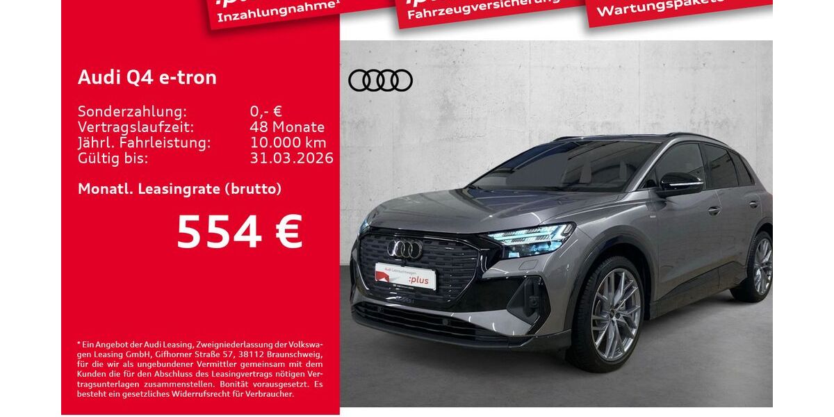 Audi Q4 e-tron 7.402 km 54.440 &euro; Leipzig 04129