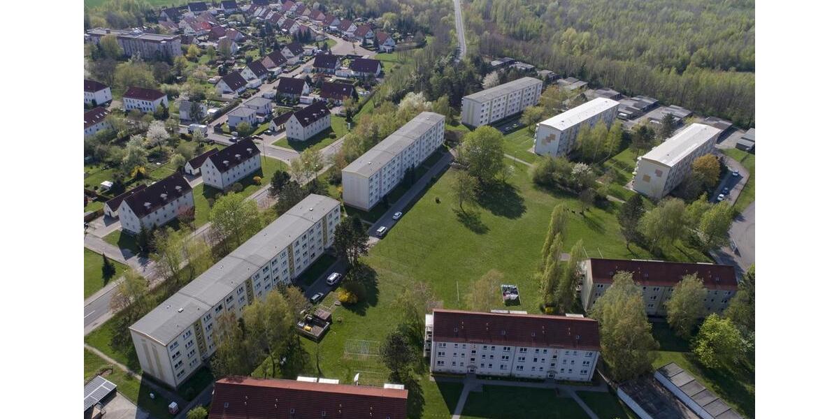 Blick über Borna - 3-Raumwohnung mit Balkon! 3 zimmer