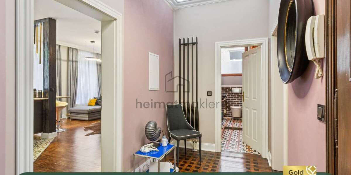 Etagenwohnung Leipzig Altwest - 2 Zimmer, 65 m&sup2;, 197.000&euro; | Angebot:27030185