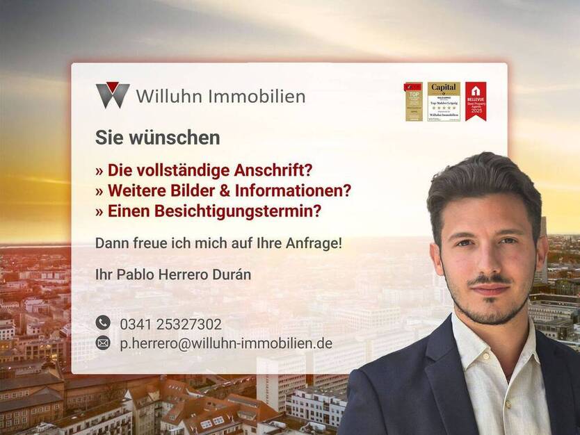 Gute Ausstattung I Einbauküche I Stellplatz und Loggia