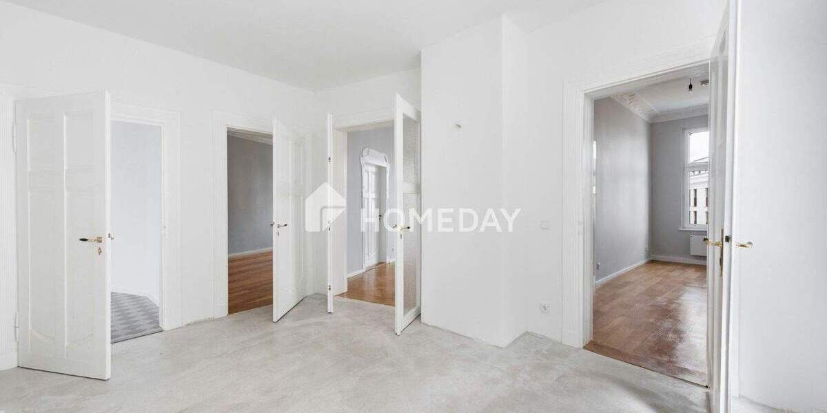 Etagenwohnung Leipzig Zentrum-Ost - 3 Zimmer, 120 m&sup2;, 570.000&euro; | Angebot:25677366