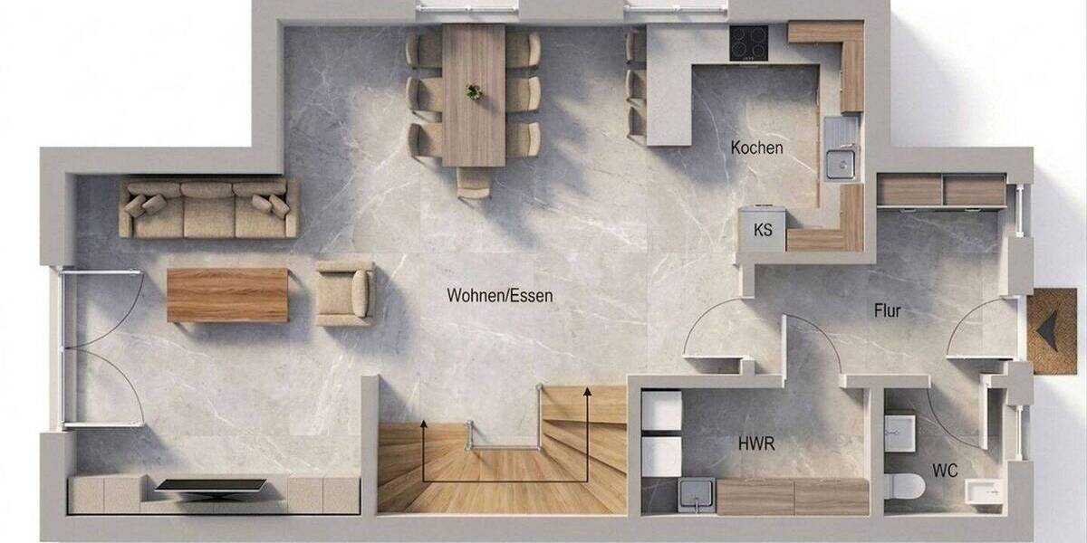 Reihenendhaus Jesewitz Gallen - 4 Zimmer, 135 m&sup2;, 1.595&euro; | Angebot:26016193