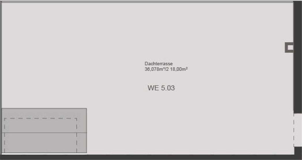 Moderne Maisonette mit Dachterrasse über den Dächern Leipzigs 3 zimmer