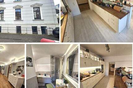 Charmante Souterrain-Whg. im san. Altbau im Zentrum-West direkt am Elstermühlgraben! SP mgl. 6 zimmer