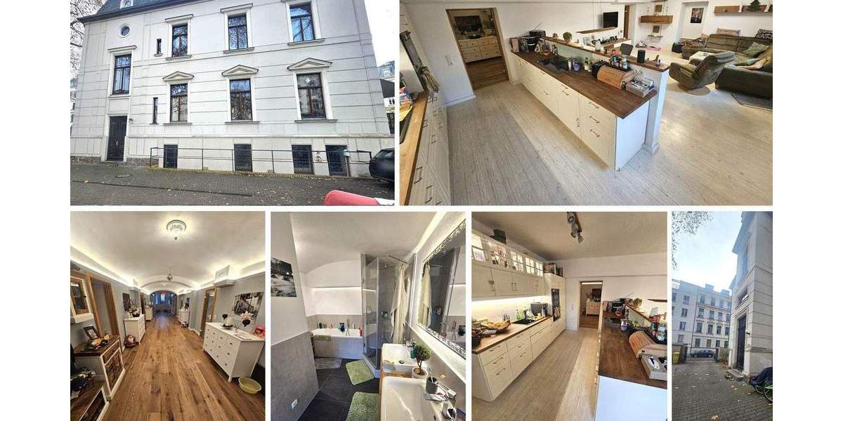 Charmante Souterrain-Whg. im san. Altbau im Zentrum-West direkt am Elstermühlgraben! SP mgl. 6 zimmer