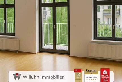 Langfristig vermietet: Maisonettewohnung in zweiter Reihe des beliebten Waldstraßenviertels 3 zimmer