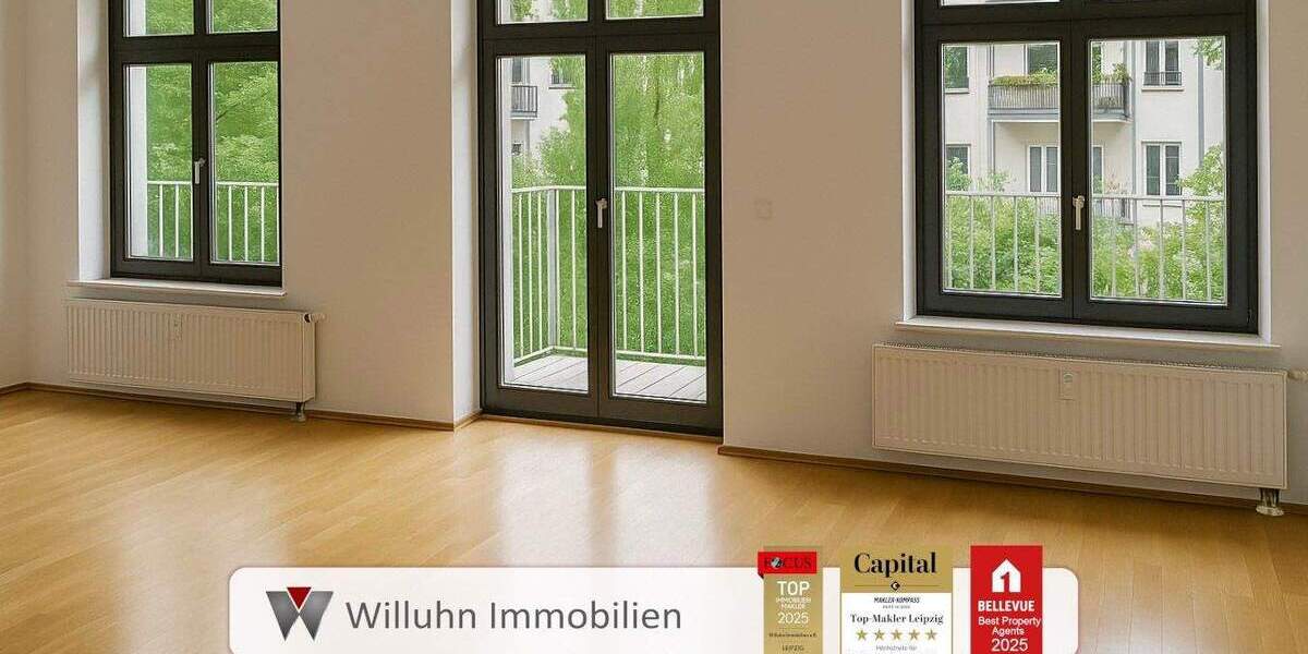 Langfristig vermietet: Maisonettewohnung in zweiter Reihe des beliebten Waldstraßenviertels 3 zimmer