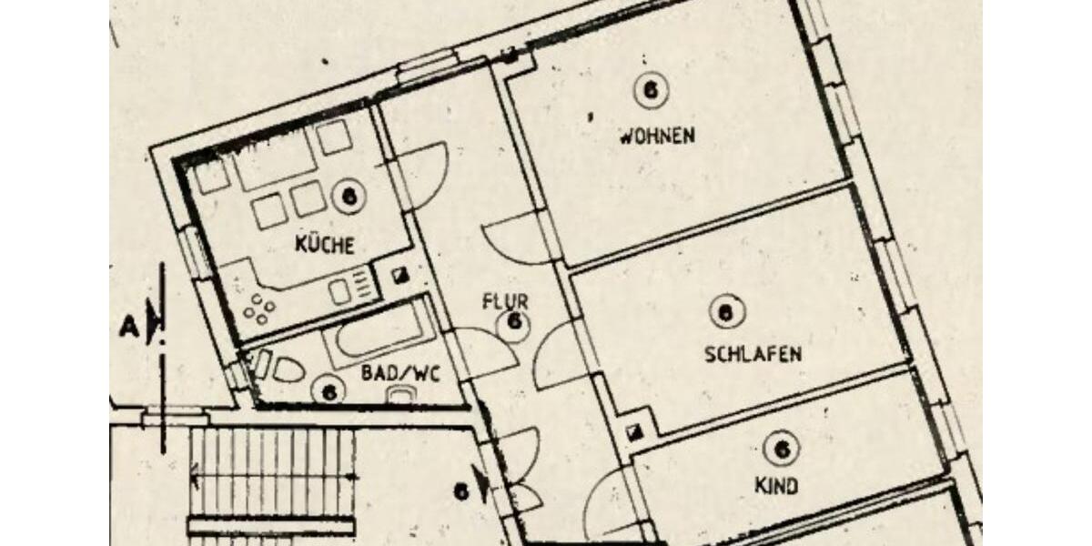 Etagenwohnung Leipzig Süd - 3 Zimmer, 75 m&sup2;, 750&euro; | Angebot:25381800