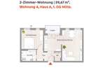 Etagenwohnung Leipzig Anger-Crottendorf - 2 Zimmer, 59 m&sup2;, 835&euro; | Angebot:25606717