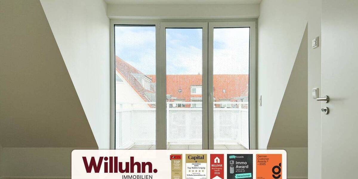 Etagenwohnung Leipzig Wiederitzsch - 2 Zimmer, 44 m&sup2;, 525&euro; | Angebot:26740506