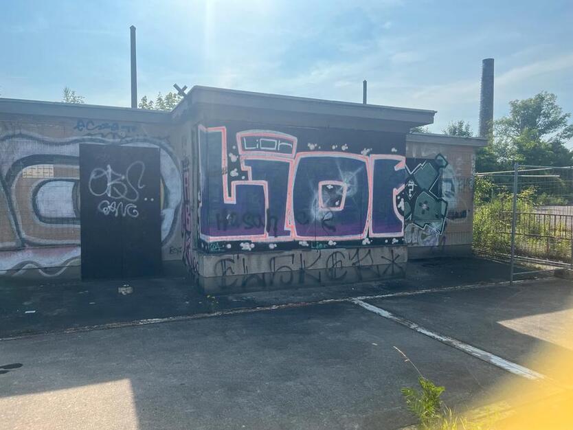 Lagerfläche Atelier Außenbereich