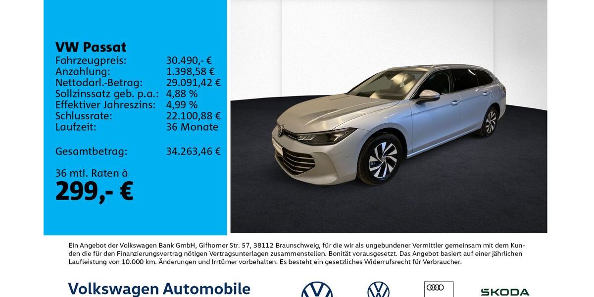 VW Passat 46.230 km 29.920 &euro; Leipzig 04178