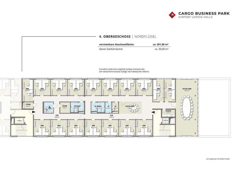 Attraktive Gewerbeflächen in Schkeuditz – maßgeschneiderter Ausbau möglich zimmer