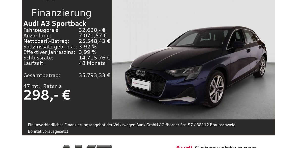 Audi A3 16.860 km 31.980 &euro; Borna 04552