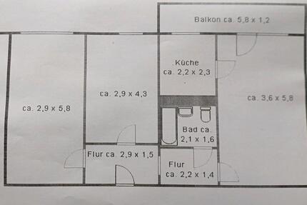 LEIPZIG-Grünau 3ZiKBL nahe R.-Koch-Park zimmer