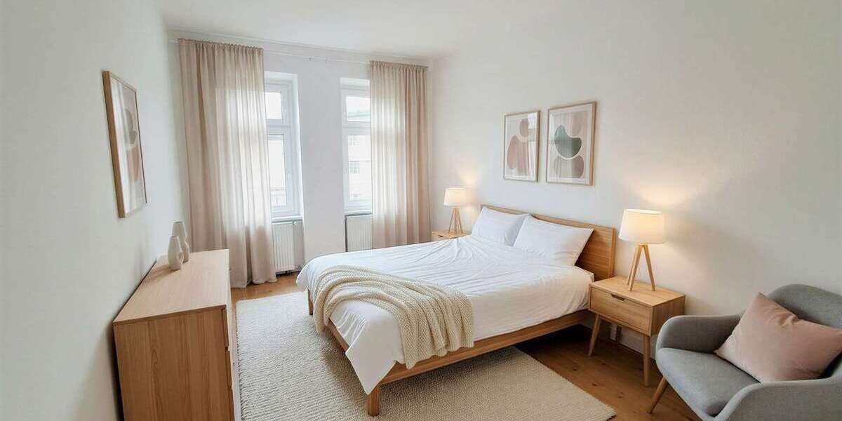 Etagenwohnung Leipzig Südvorstadt - 3 Zimmer, 64 m&sup2;, 910&euro; | Angebot:25793447