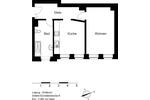 Erdgeschoßwohnung Leipzig Südost - 1 Zimmer, 44 m&sup2;, 376&euro; | Angebot:25855296
