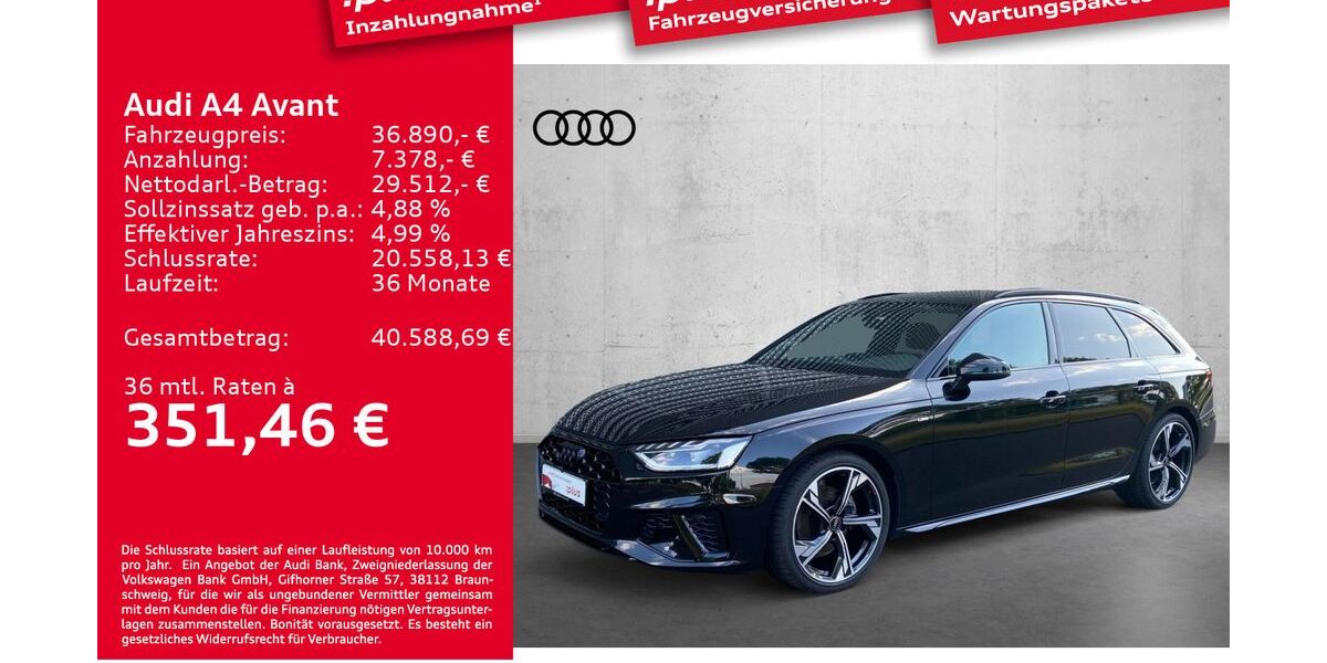 Audi A4 28.839 km 32.990 &euro; Leipzig 04129
