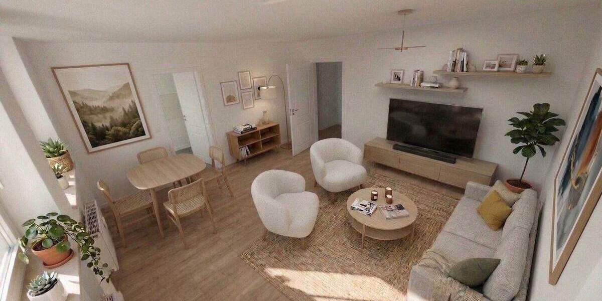 Etagenwohnung Taucha Graßdorf - 2 Zimmer, 61 m&sup2;, 710&euro; | Angebot:25820703