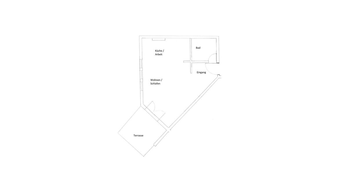 Terrassenwohnung Leipzig Altwest - 1 Zimmer, 42 m&sup2;, 460&euro; | Angebot:26393690