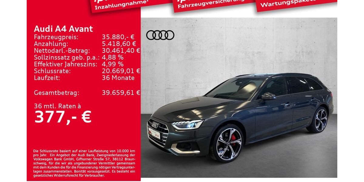 Audi A4 45.647 km 35.880 &euro; Leipzig 04129
