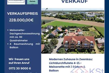 Wohnung zum Kaufen in Zwenkau 228.000 € 90 m² 4 zimmer
