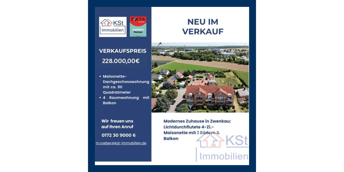 Wohnung zum Kaufen in Zwenkau 228.000 € 90 m² 4 zimmer