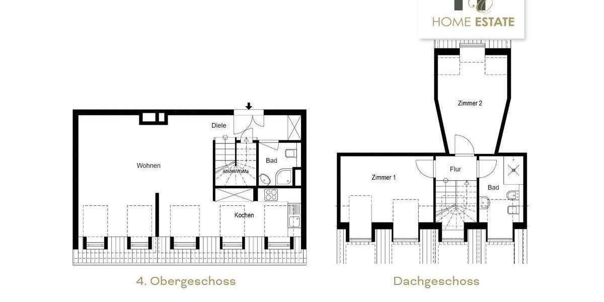 Etagenwohnung Leipzig Südvorstadt - 3 Zimmer, 90 m&sup2;, 390.000&euro; | Angebot:26907967
