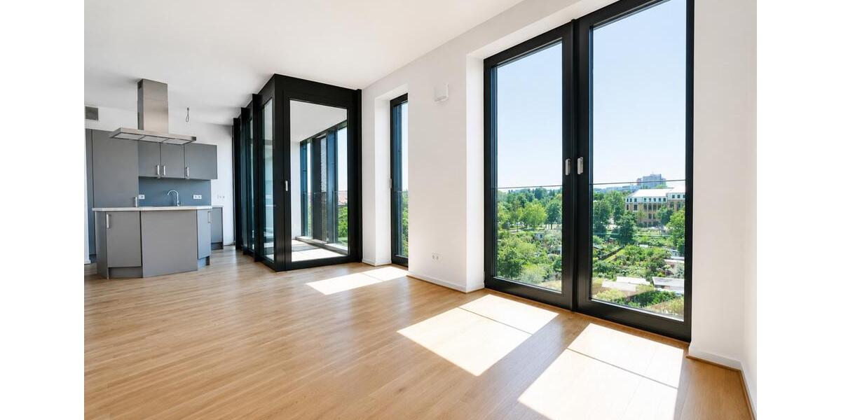 Dachgeschoßwohnung Leipzig Mitte - 3 Zimmer, 88 m&sup2;, 1.584&euro; | Angebot:26676989