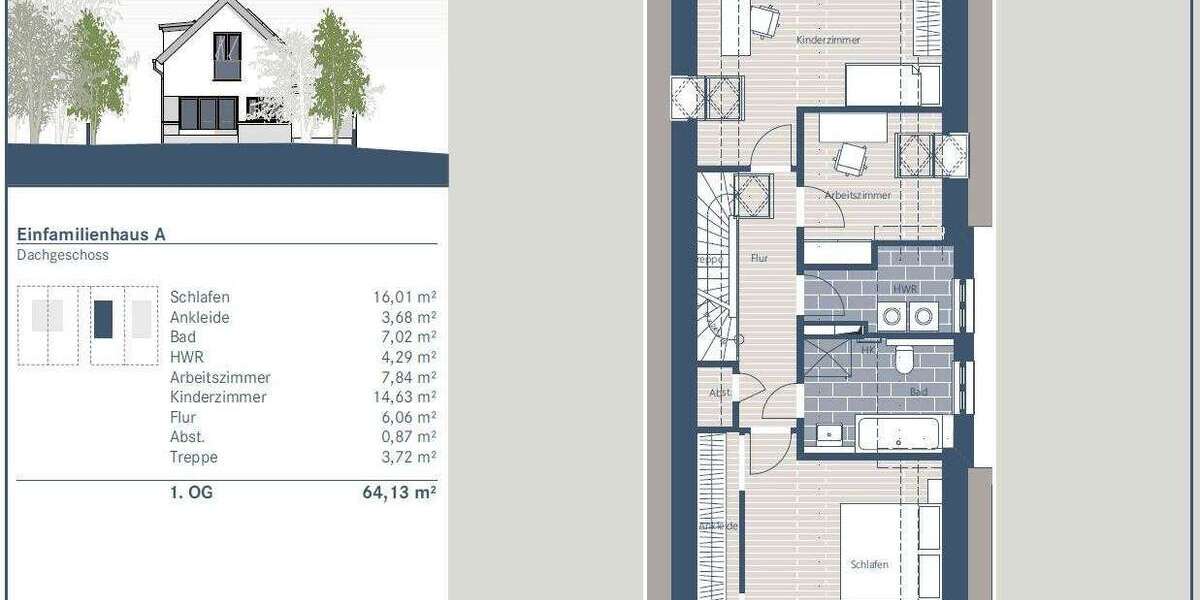 Einfamilienhaus KfW55 Standard - idyllisch & absolut ruhig -Ihr neues Zuhause in Leipzig-Stahmeln 4.5 zimmer