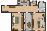 Etagenwohnung Leipzig Zentrum-Ost - 2 Zimmer, 85 m&sup2;, 299.000&euro; | Angebot:26487258