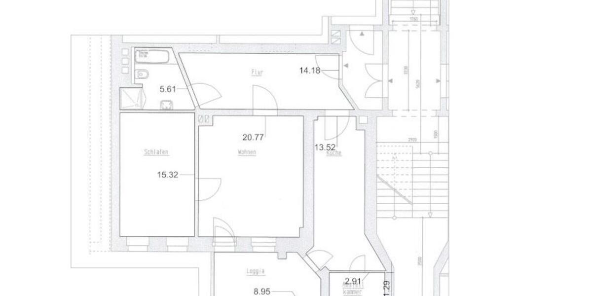 Hochparterre Leipzig Südost - 3 Zimmer, 78 m&sup2;, 954&euro; | Angebot:26413818