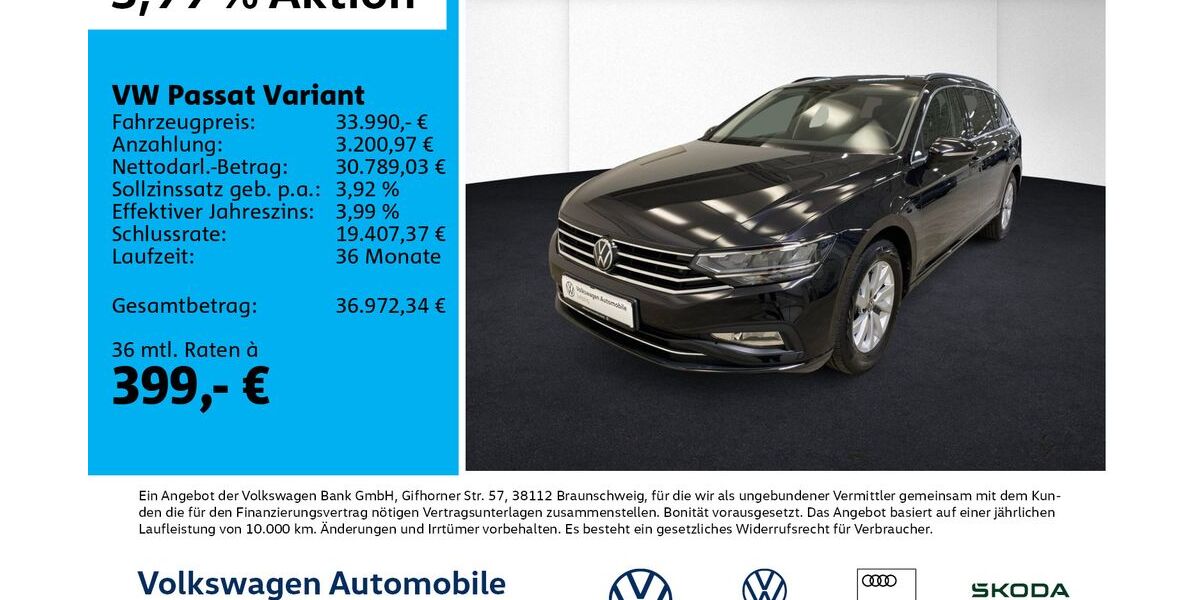VW Passat 10.588 km 33.990 &euro; Leipzig 04178
