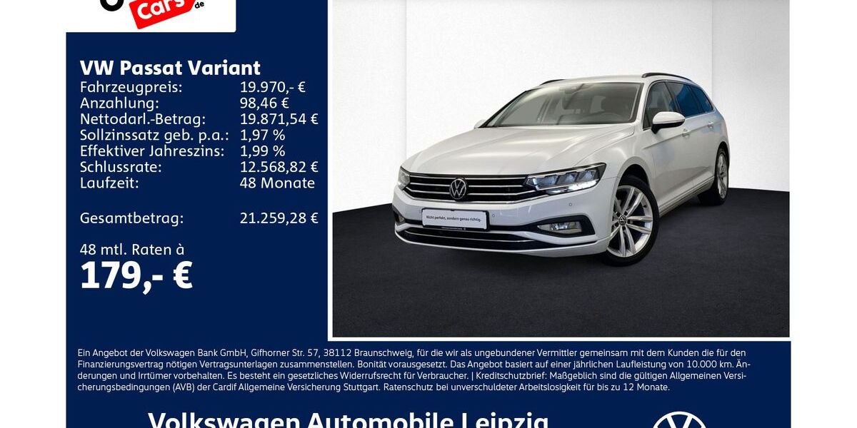 VW Passat Variant 119.849 km 19.480 &euro; Leipzig 04277
