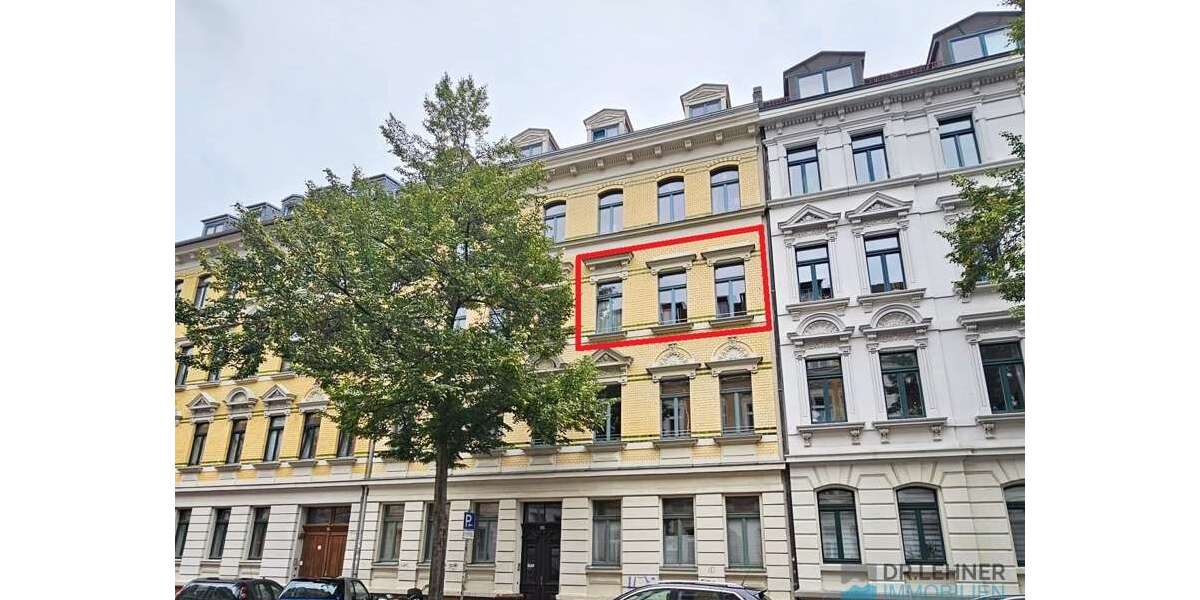 Etagenwohnung Leipzig Altwest - 2 Zimmer, 61 m&sup2;, 175.000&euro; | Angebot:26262037