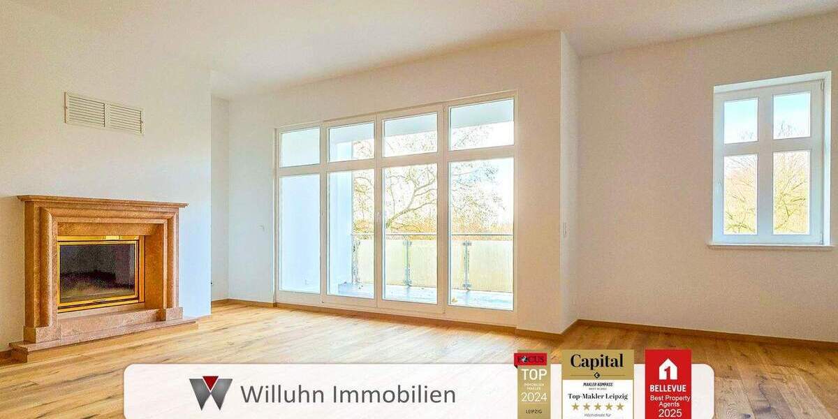 Schöne Denkmalwohnung mit Balkon in Westausrichtung | Aufzug | TG-Stellplatz optional 4 zimmer