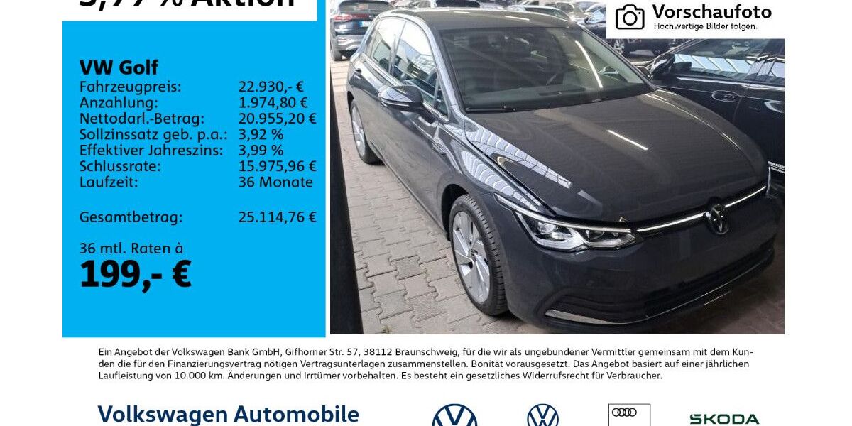 VW Golf 21.503 km 22.930 &euro; Leipzig 04178