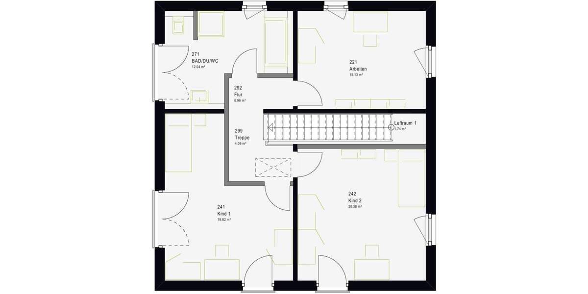 Einfamilienhaus Leipzig Holzhausen - 5 Zimmer, 159 m&sup2;, 477.000&euro; | Angebot:25800613
