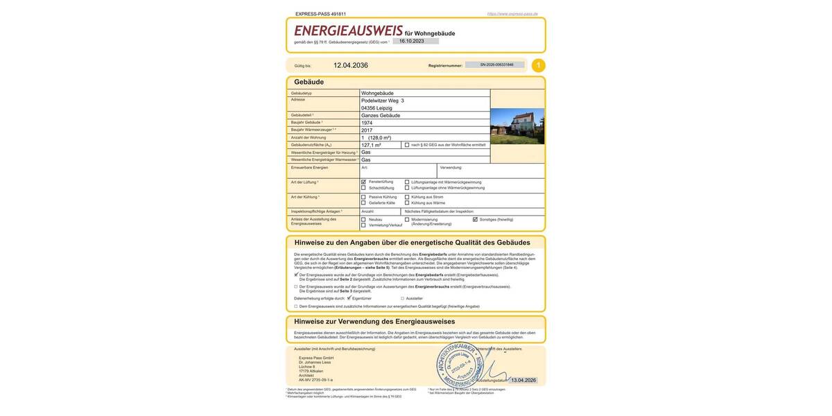 Einfamilienhaus Leipzig / Seehausen Seehausen - 5 Zimmer, 128 m&sup2;, 270.001&euro; | Angebot:26160484