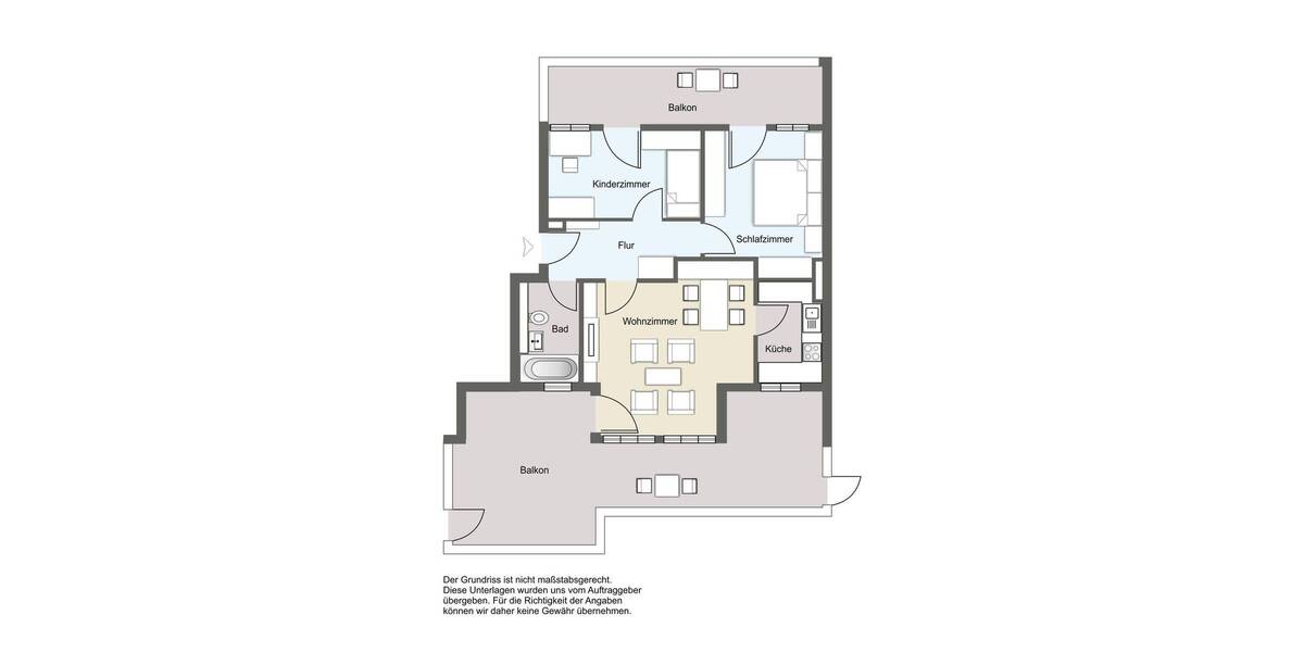 Etagenwohnung Taucha - 3 Zimmer, 72 m&sup2;, 200.000&euro; | Angebot:26697043